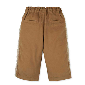 Брюки прямые Gingersnaps "Baby Jolene Horse", карамельные